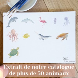 Affiche 100% Personnalisée Prénom Bébé ou Enfant