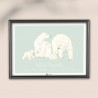 Le Portrait de Notre Famille - Ours Polaires