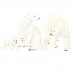 Le Portrait de Notre Famille - Ours Polaires