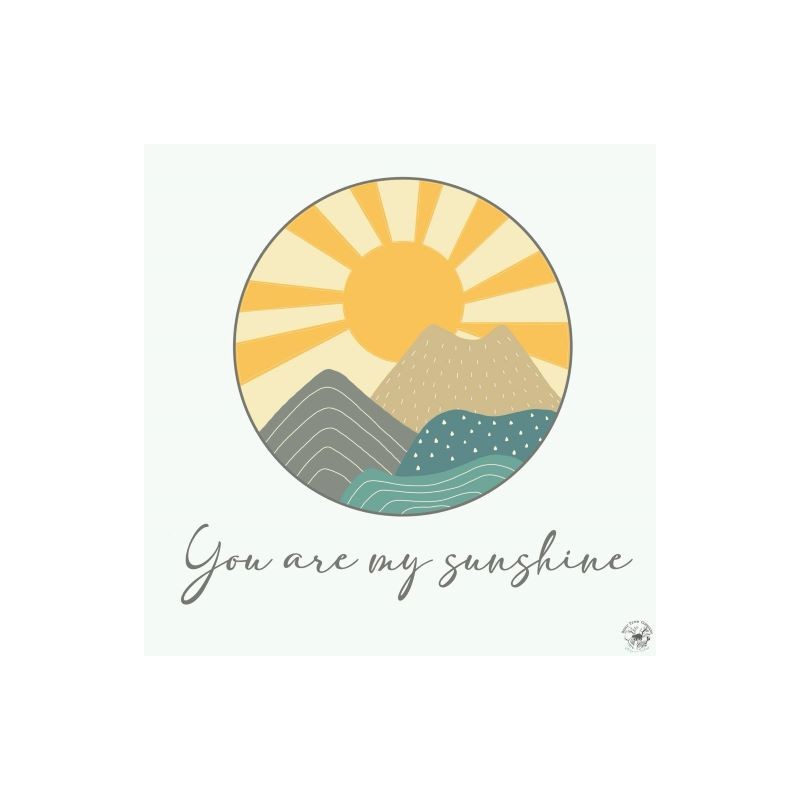 Carte de vœux - You are my sunshine