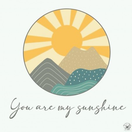 Carte de vœux - You are my sunshine