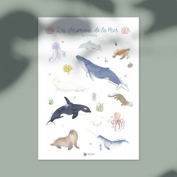 Affiche "Les Animaux de la...